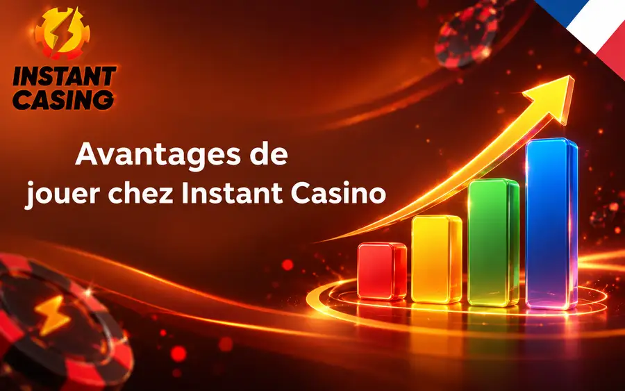 Formulaire d'inscription rapide sur l'application mobile Instant Casino