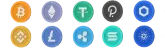 Cryptomonnaies acceptées